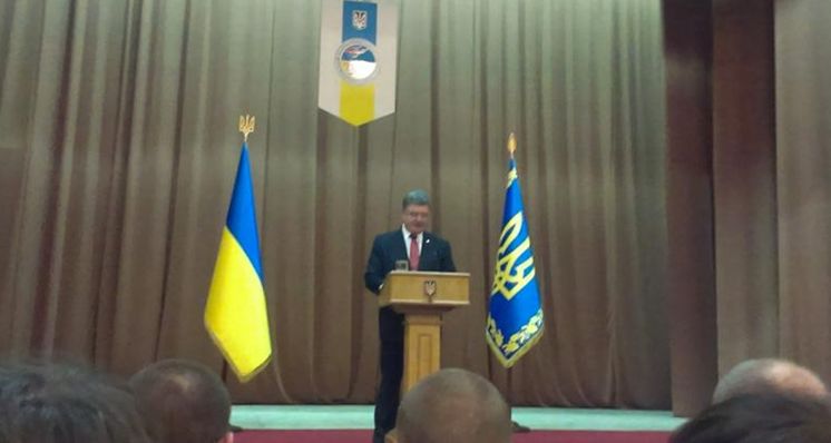 Делегація студентів та викладачів ТІСІТ на зустрічі з Президентом України Петром Порошенком